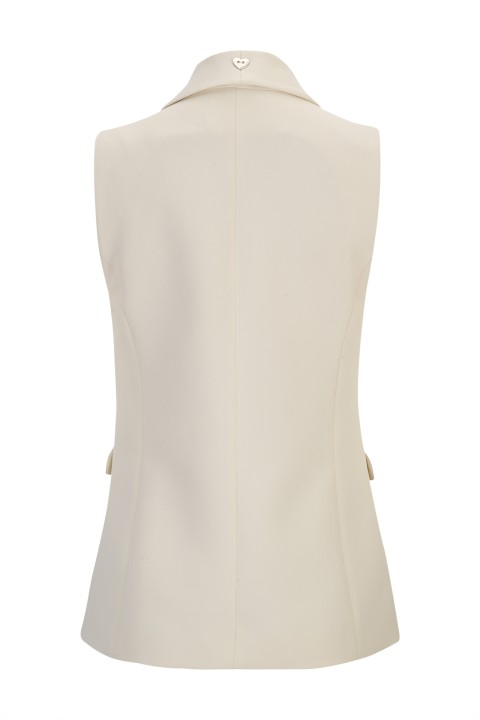 Tailored longline waistcoat Tailored longline waistcoat