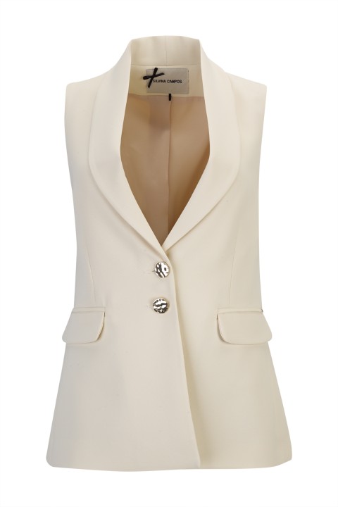 Tailored longline waistcoat Tailored longline waistcoat