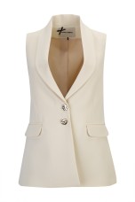 Tailored longline waistcoat