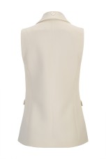 Tailored longline waistcoat