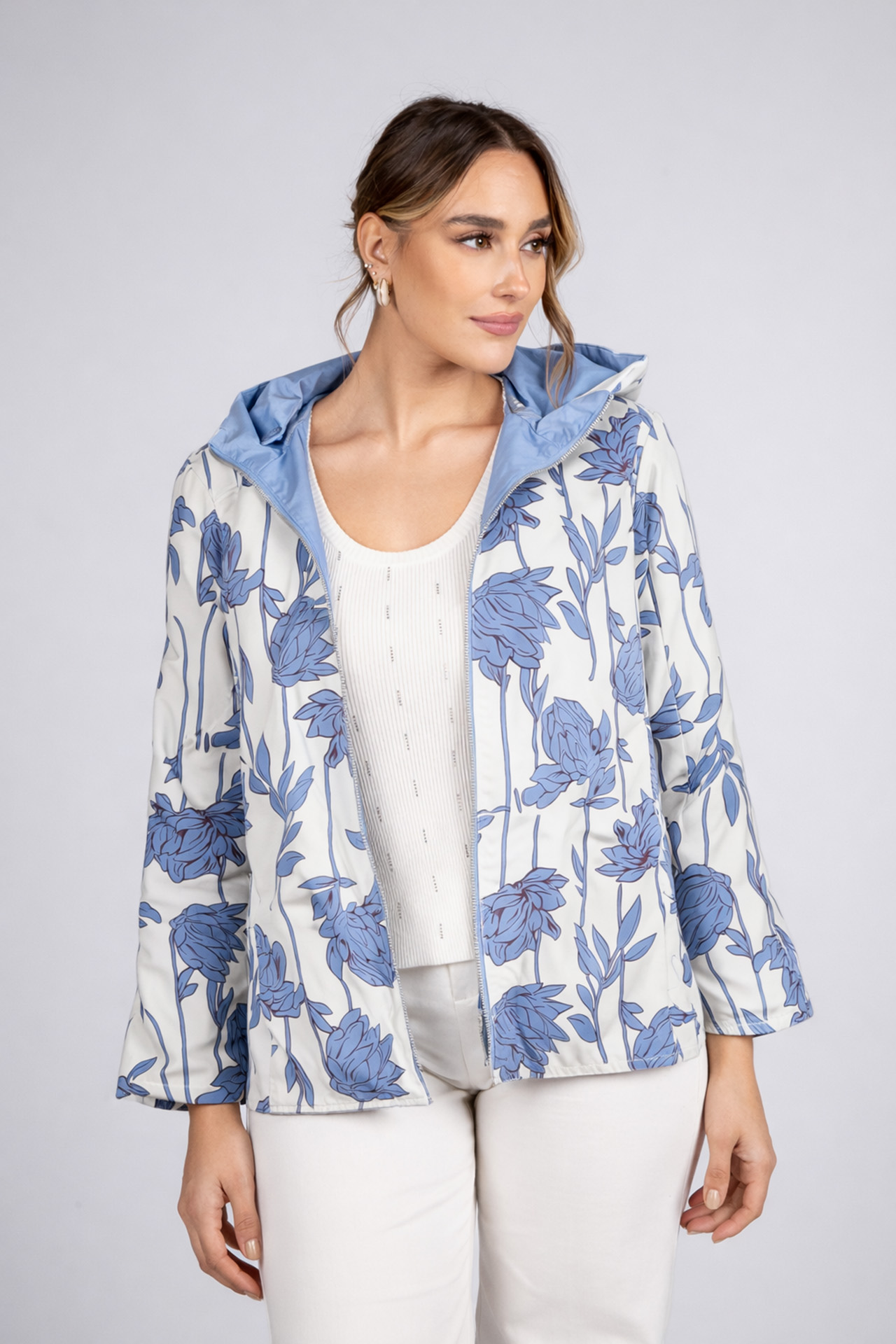 Reversible A-line parka