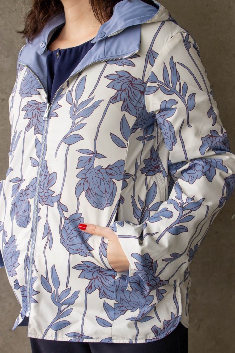 Reversible A-line parka