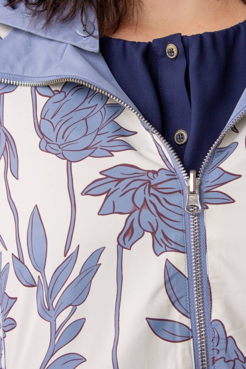 Reversible A-line parka