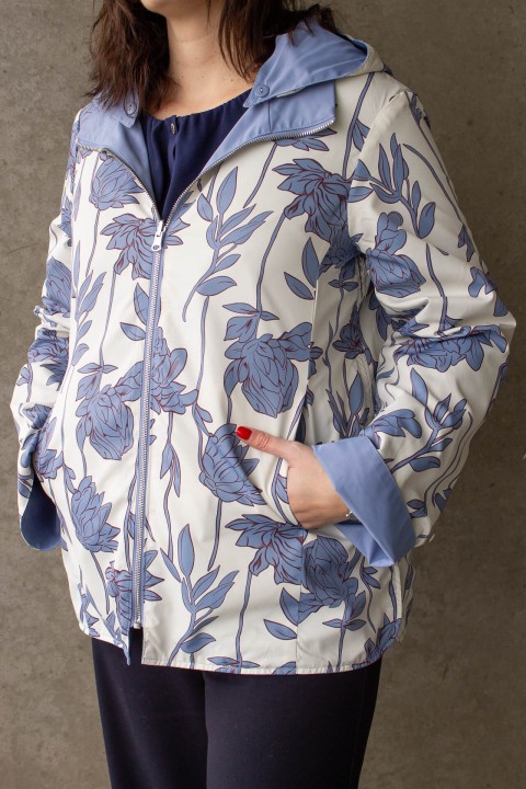 Reversible A-line parka