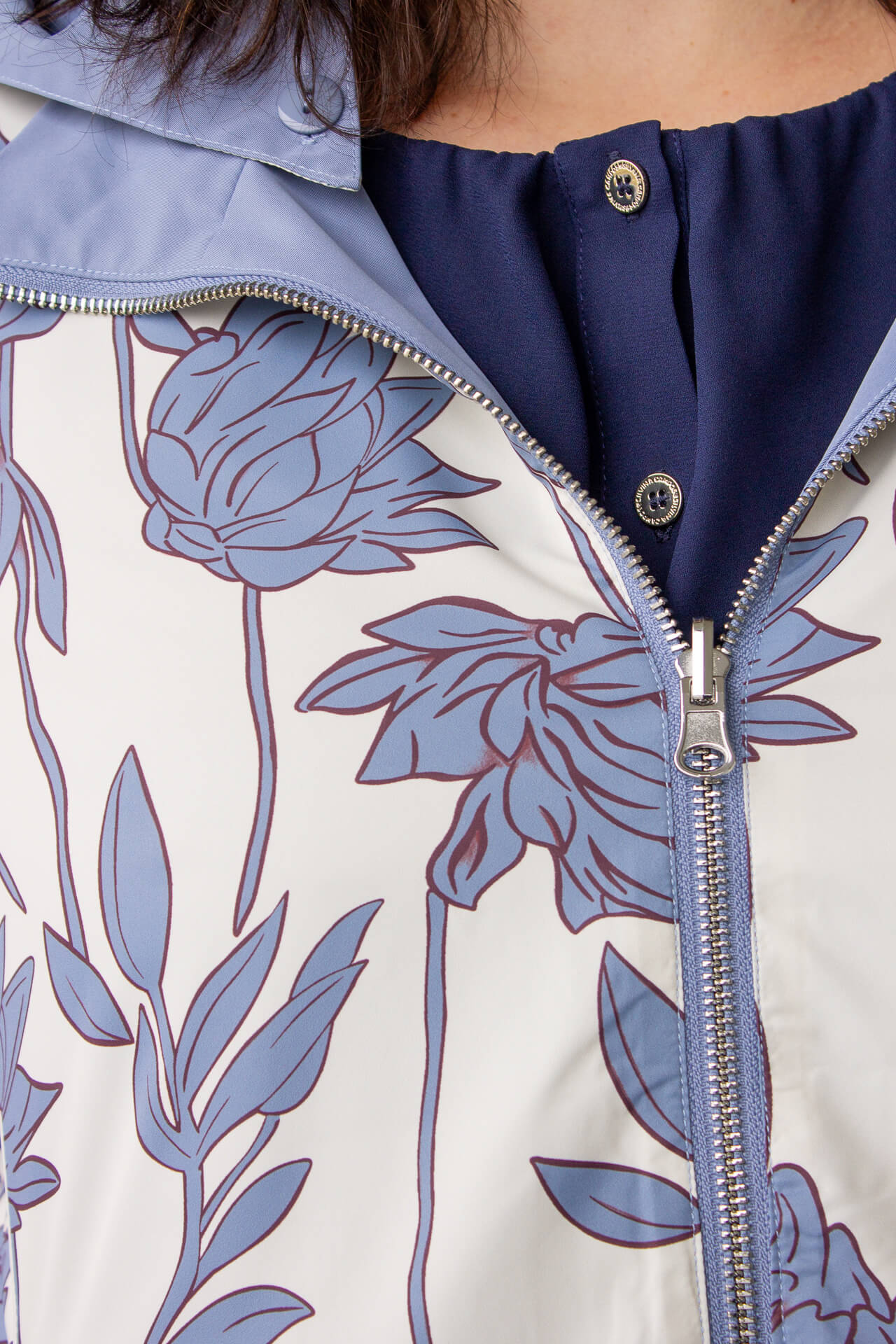 Reversible A-line parka