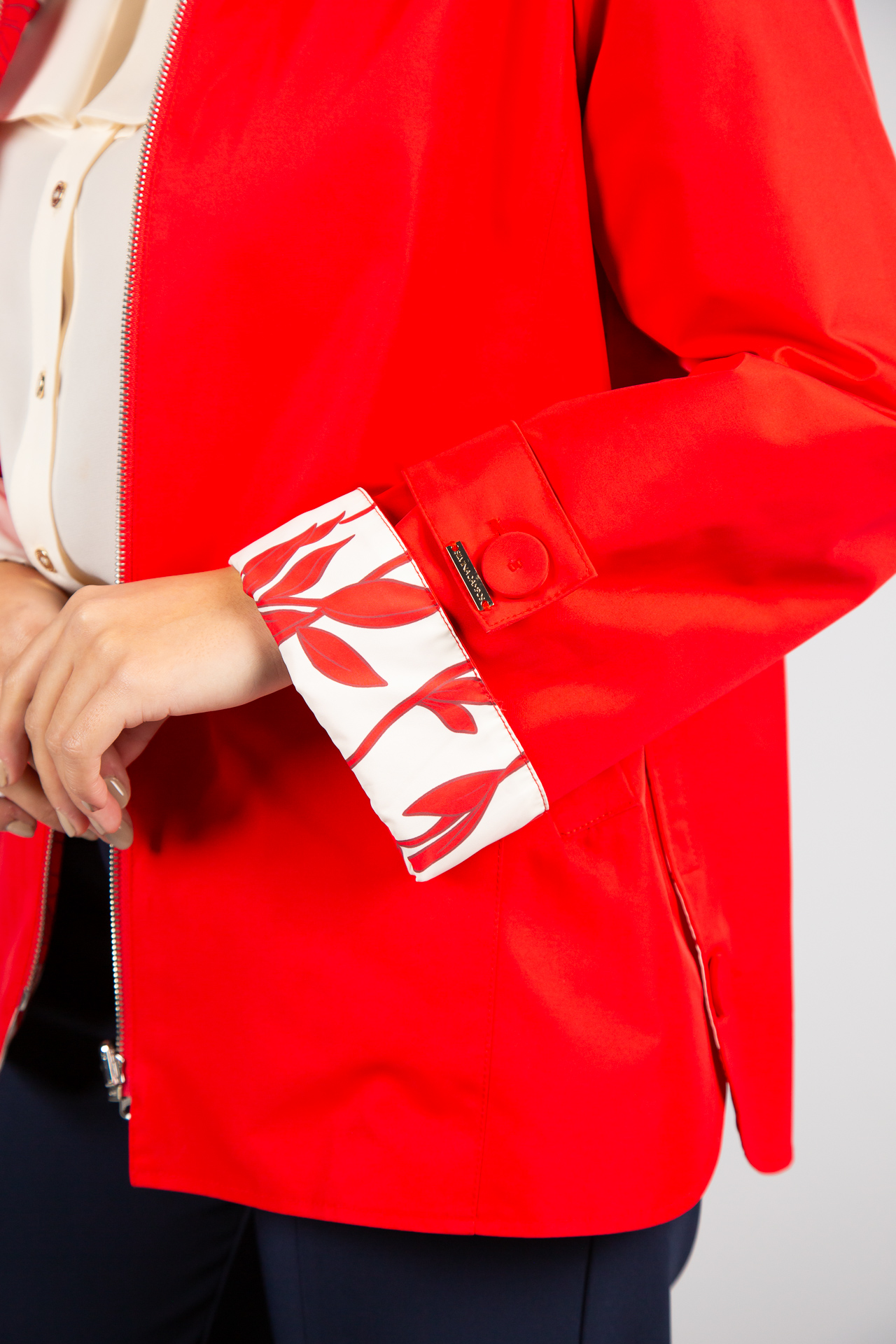 Reversible A-line parka