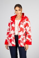 Reversible A-line parka
