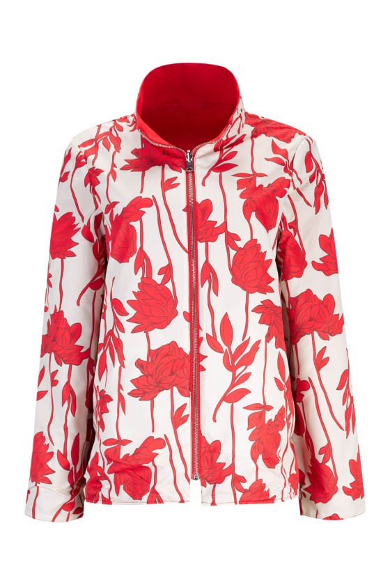 Reversible A-line parka