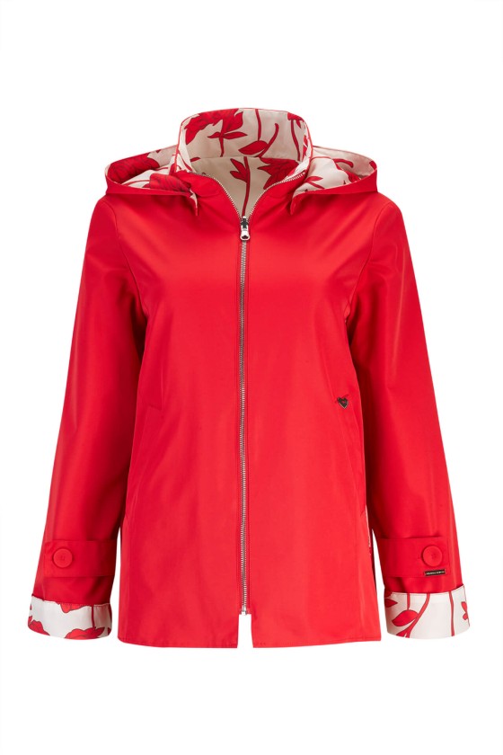 Reversible A-line parka