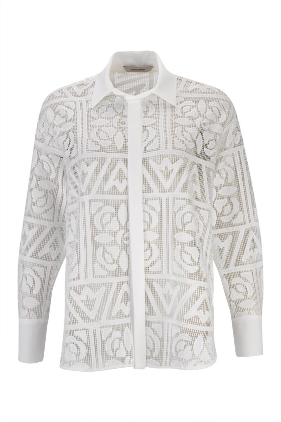 Chemise brodée