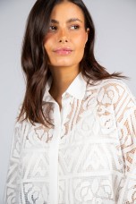 Chemise brodée