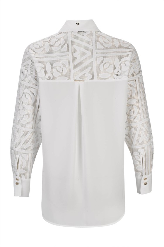 Chemise brodée