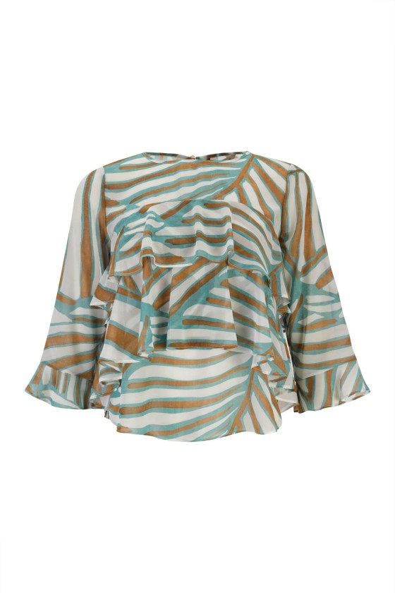 Layered blouse