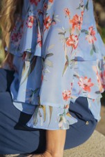 Layered blouse