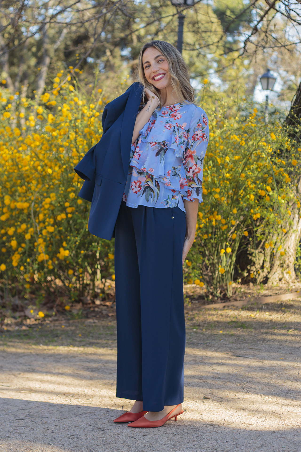 Layered blouse