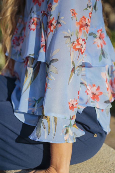 Layered blouse Layered blouse