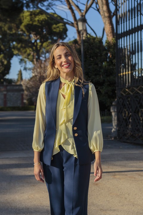 Tailored longline waistcoat Tailored longline waistcoat
