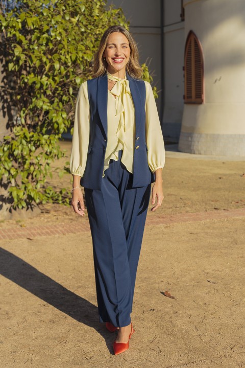 Tailored longline waistcoat Tailored longline waistcoat