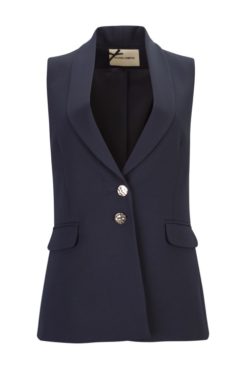 Tailored longline waistcoat Tailored longline waistcoat