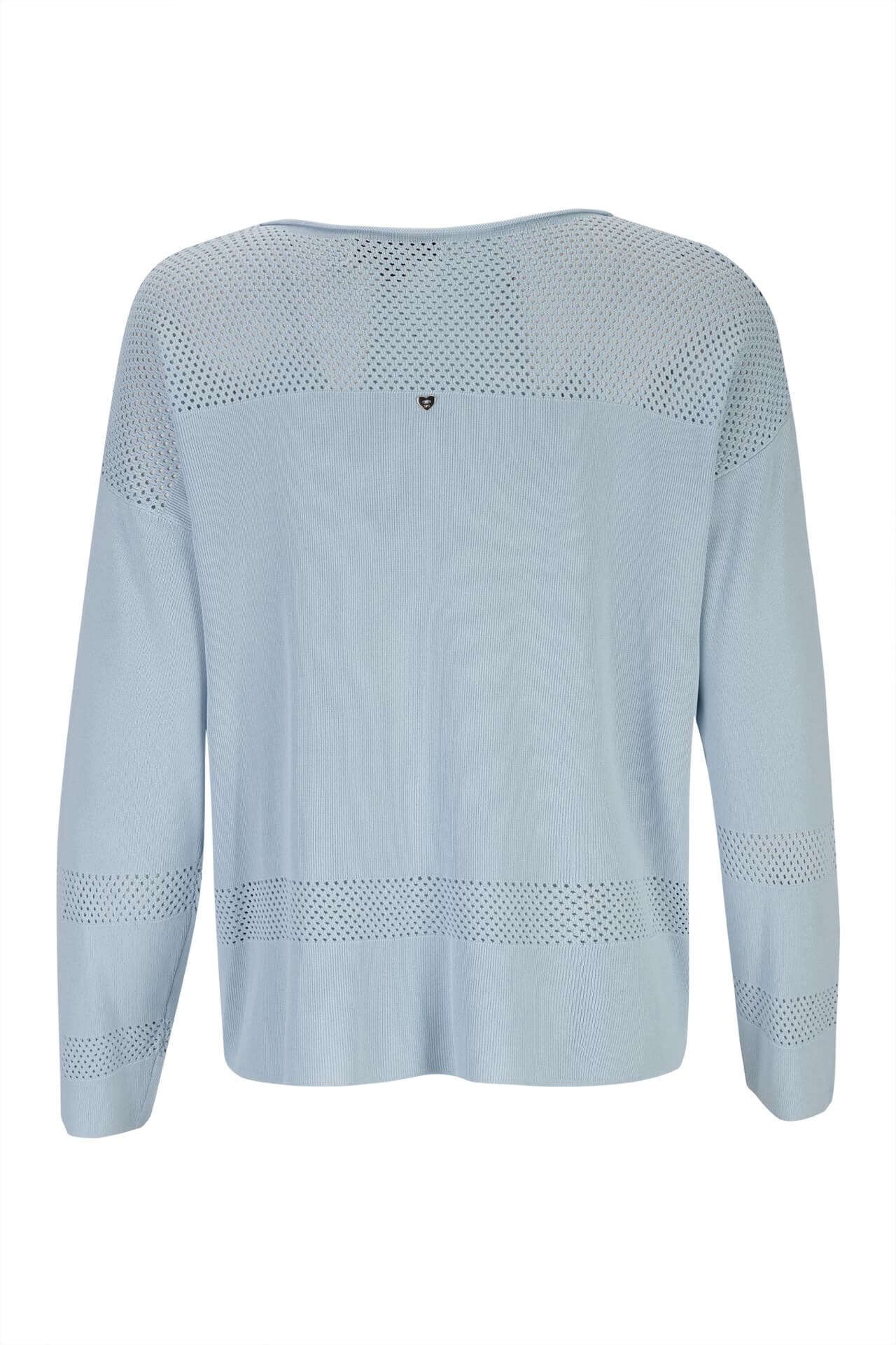 Camisola de malha perfurada