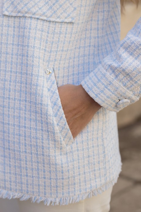 Manteau en tweed