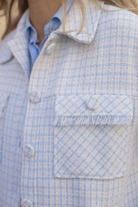Manteau en tweed