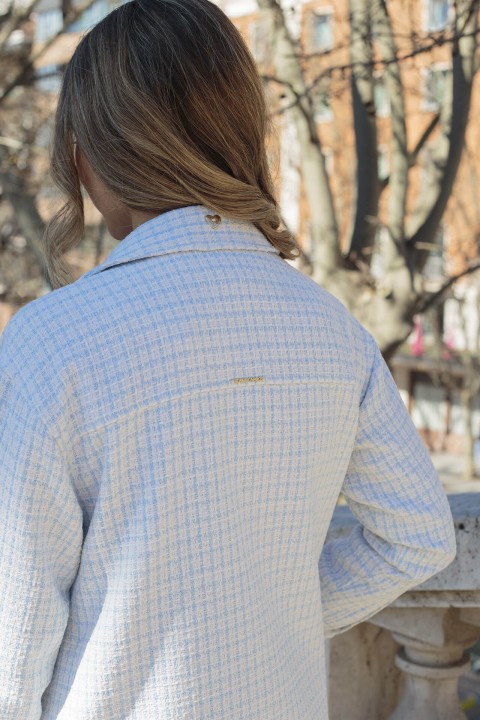 Manteau en tweed