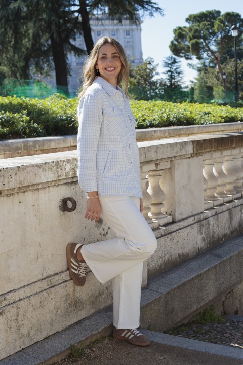 Manteau en tweed