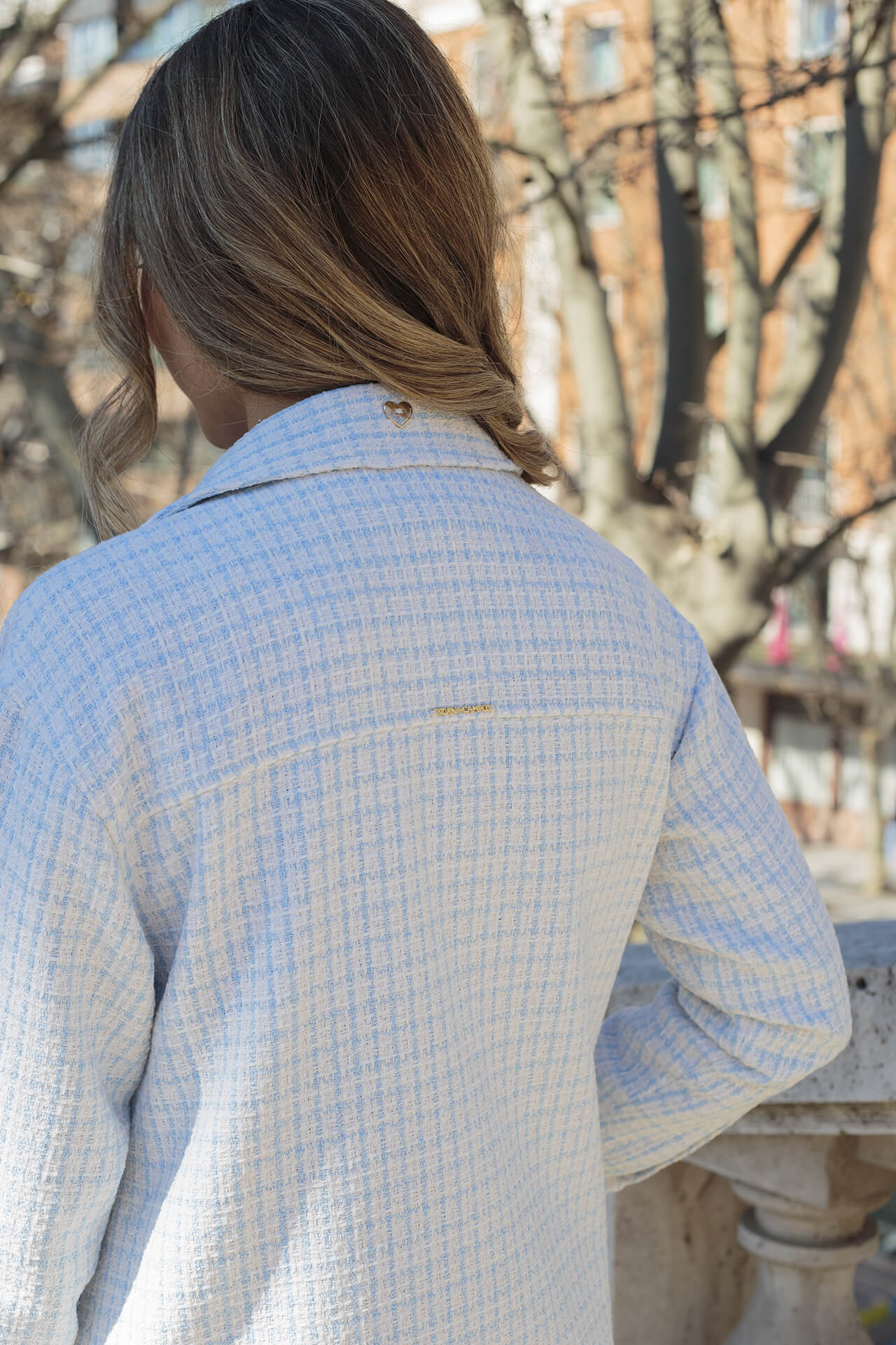 Manteau en tweed