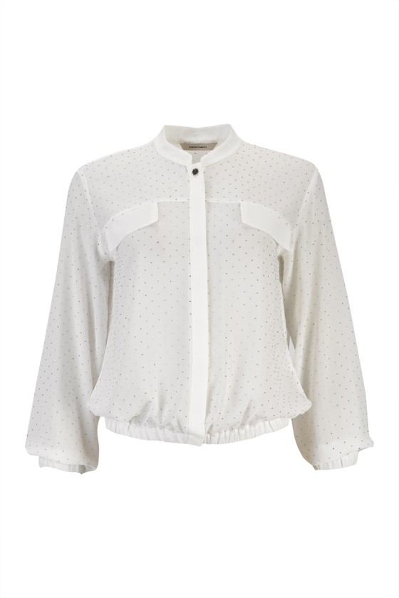 Blouse à paillettes