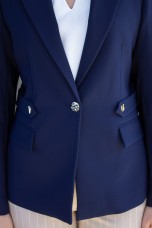 Classic-fit blazer