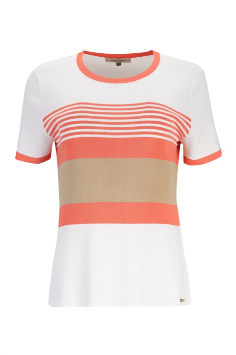 Short-sleeved knit jumper Short-sleeved knit jumper