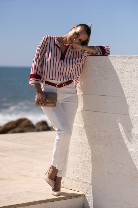 Classic cut trousers