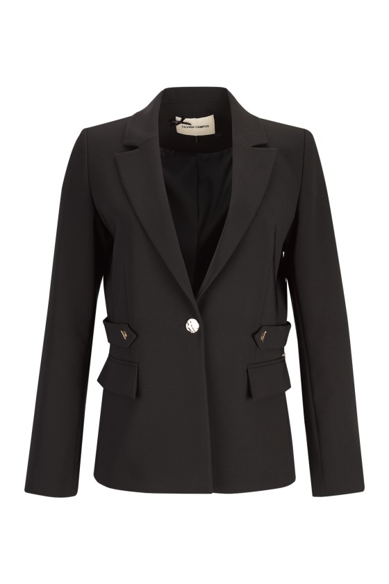 Classic-fit blazer