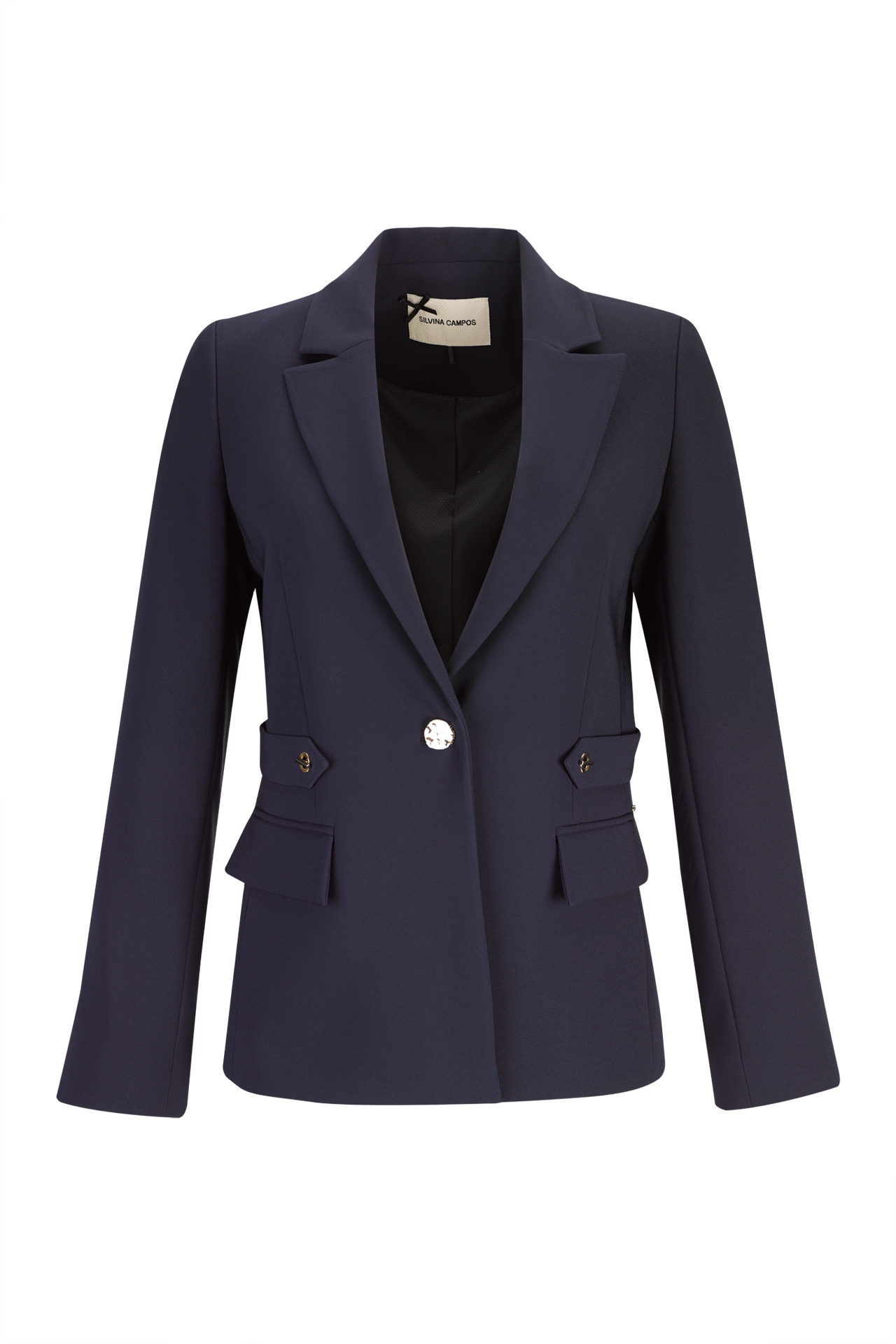 Classic-fit blazer