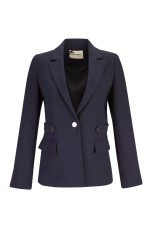Classic-fit blazer