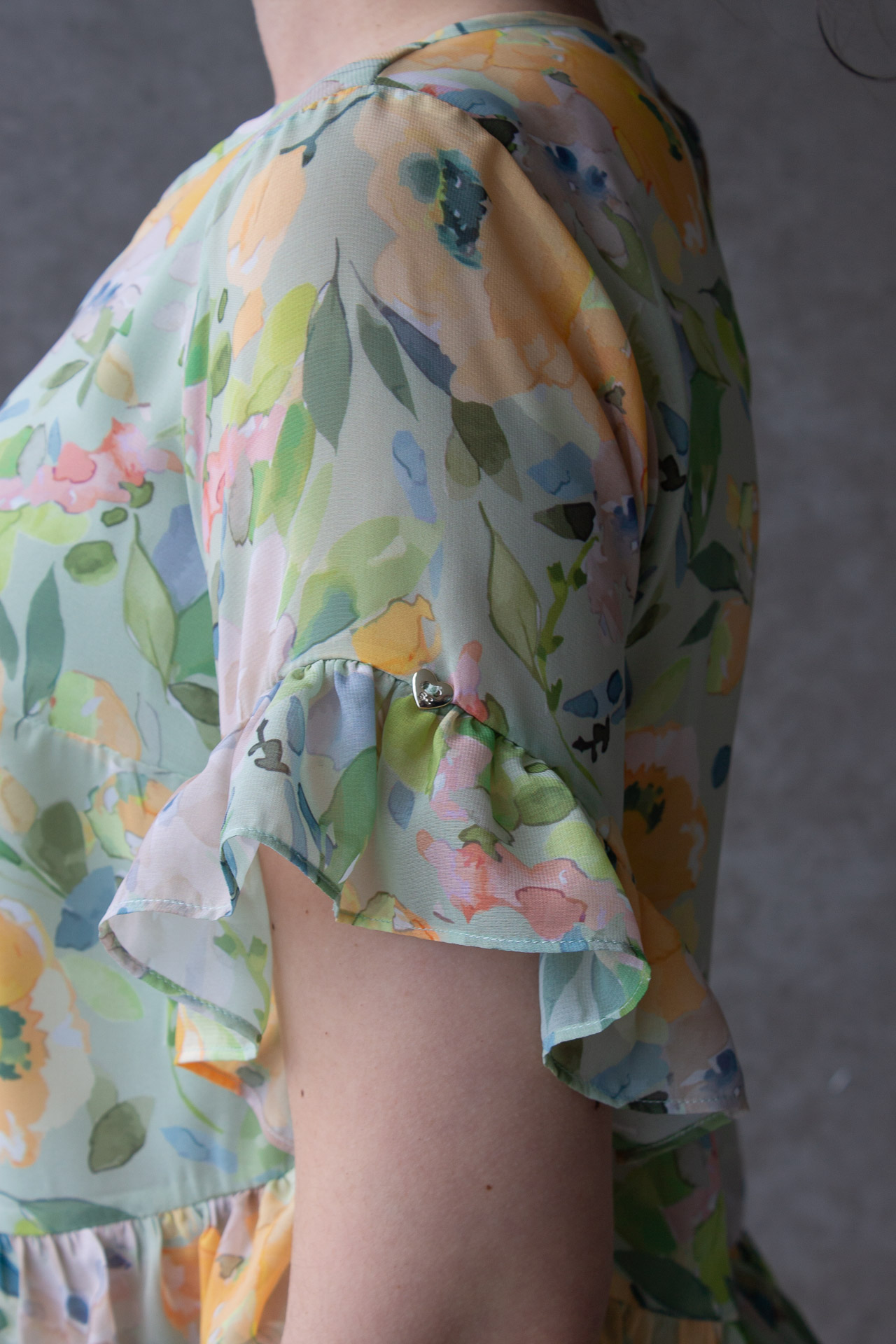Ruffled blouse
