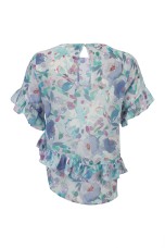 Ruffled blouse