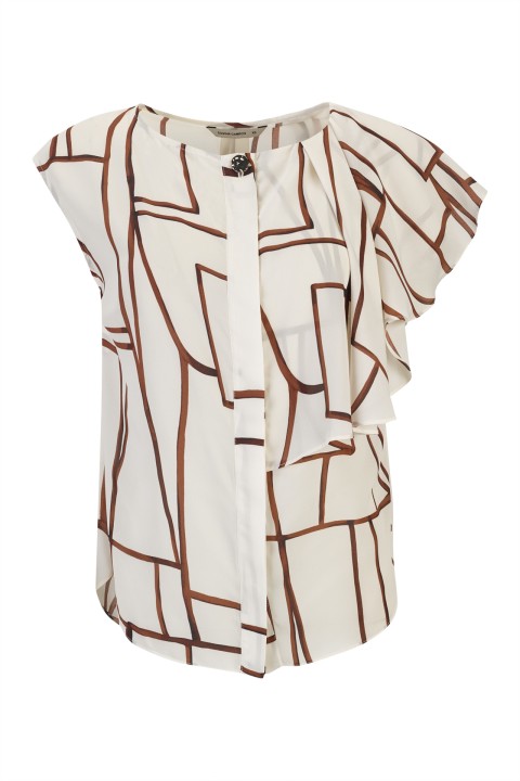 Blouse with ruffles Blouse with ruffles