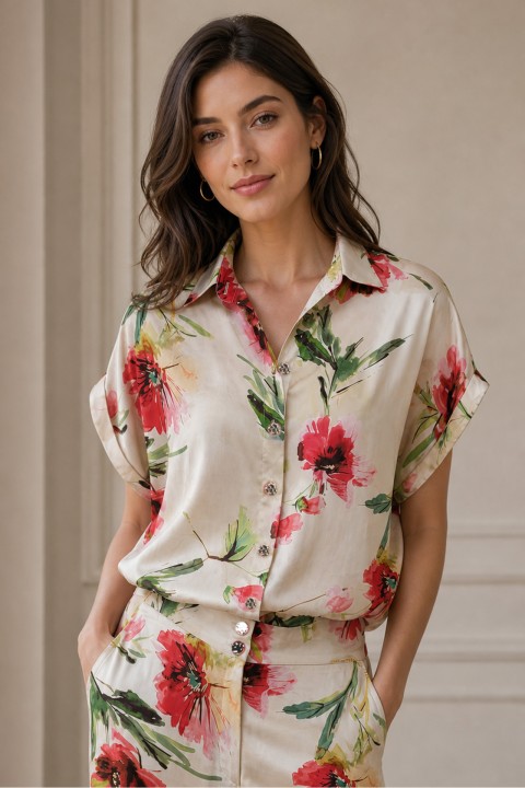 Blouse en viscose