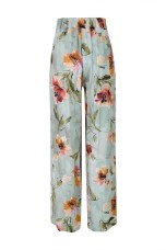 Flowy viscose trousers