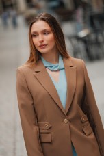 Classic-fit blazer
