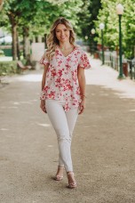Tunique avec d�tail asym�trique