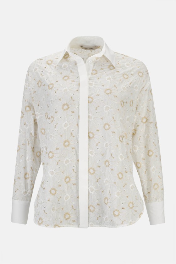 Chemise brodée