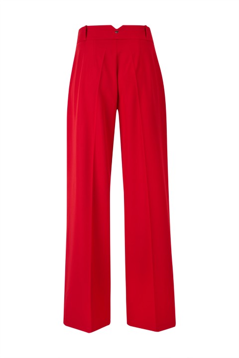 Trousers with silver buttons Trousers with silver buttons