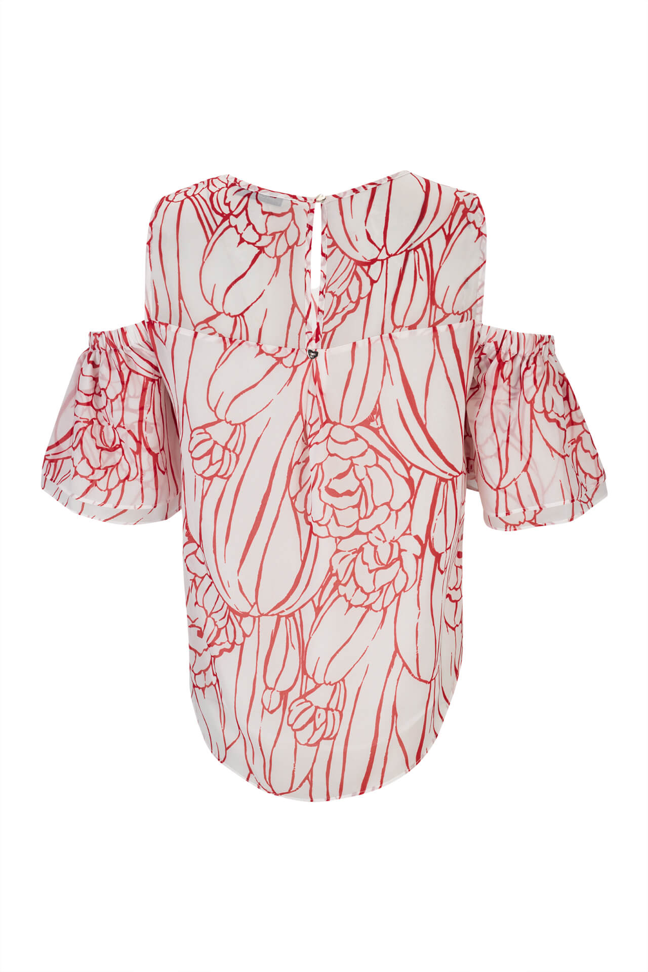 Off-the-shoulder blouse