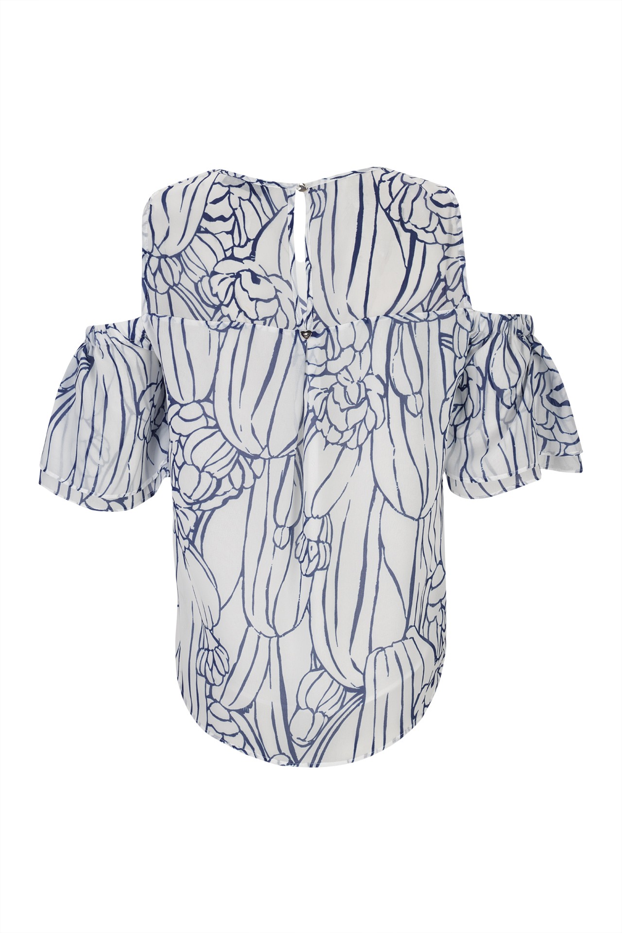 Off-the-shoulder blouse