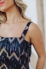 Sequin top