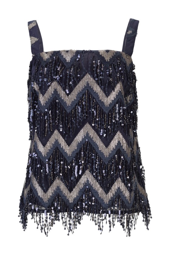 Sequin top