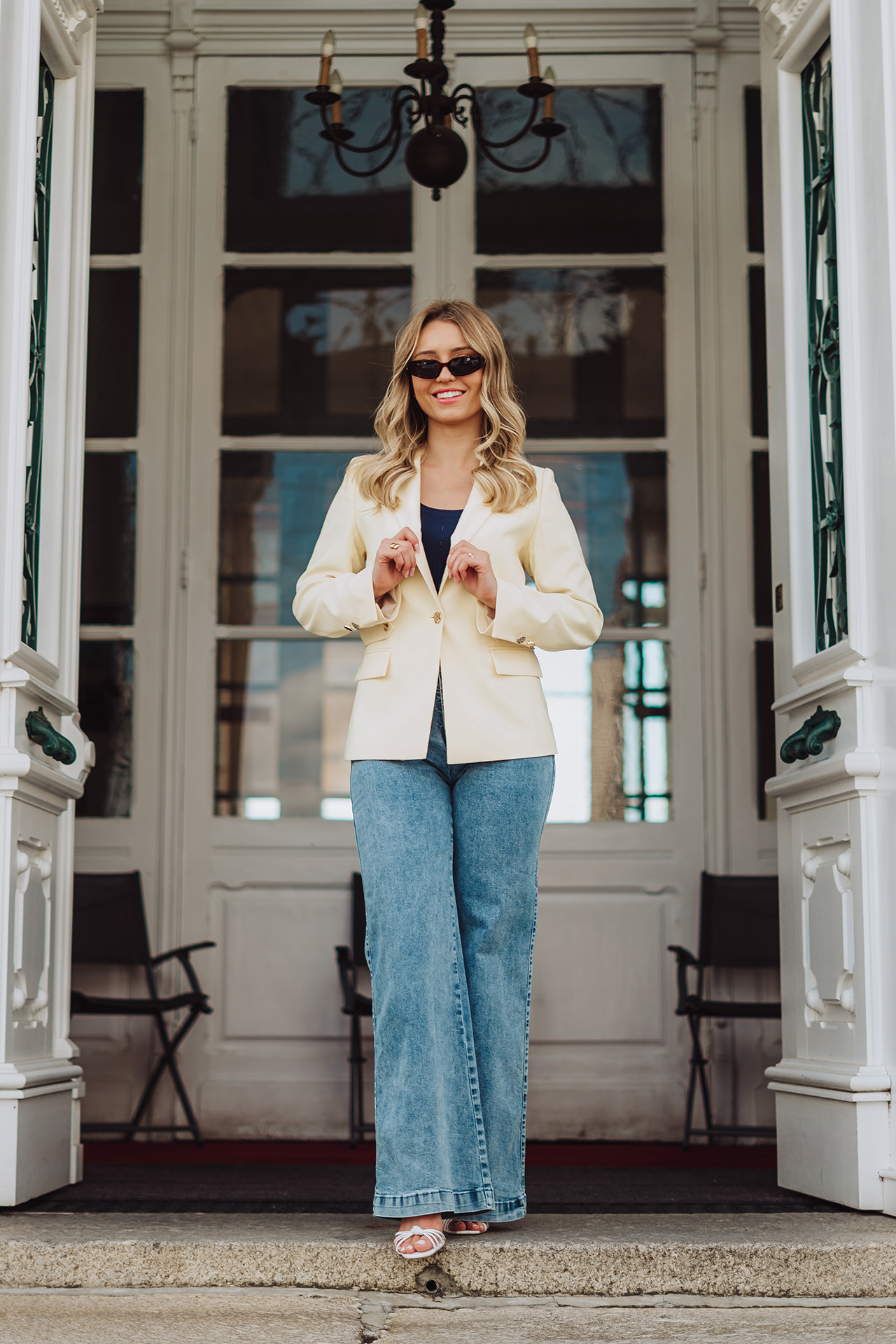 Blazer à la coupe classique